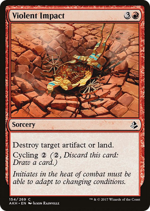 0154 Violent Impact C Amonkhet