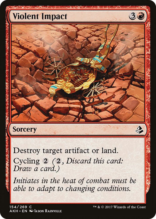 0154 Violent Impact C Amonkhet