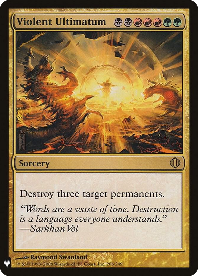 0206 Violent Ultimatum R The List Reprints