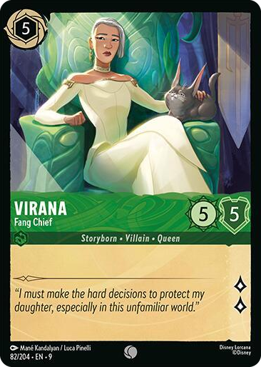 0082 Virana - Fang Chief Common Fabled