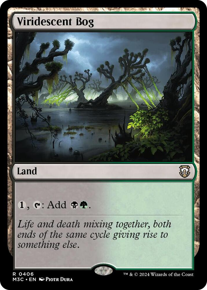 0406 Viridescent Bog R Commander: Modern Horizons 3