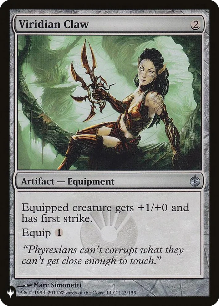 0143 Viridian Claw U The List Reprints