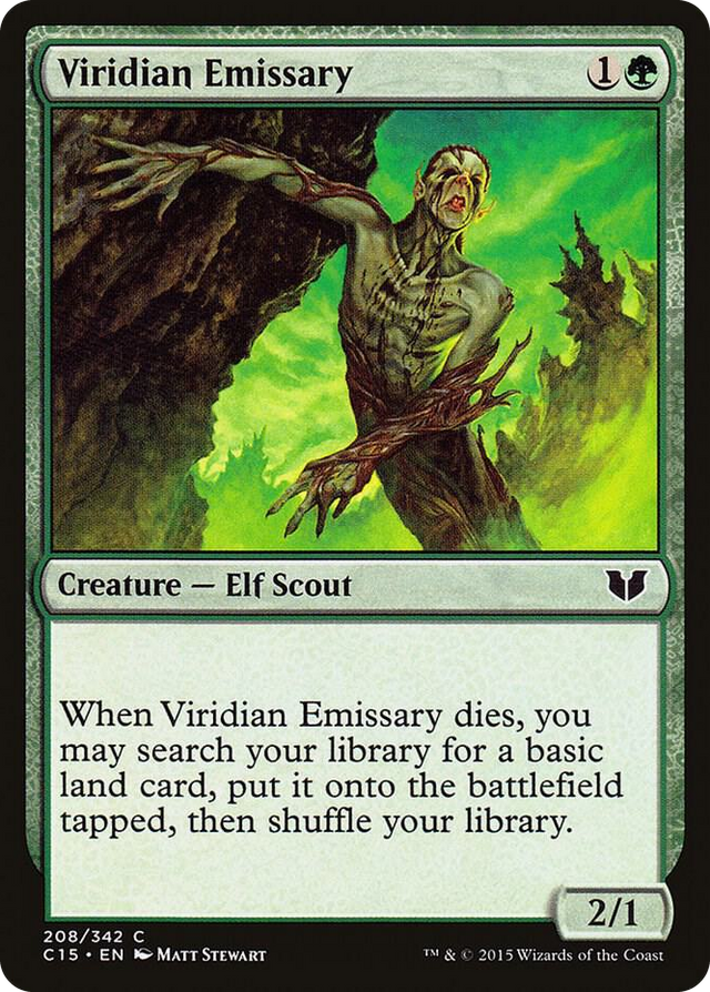 0208 Viridian Emissary C Commander 2015