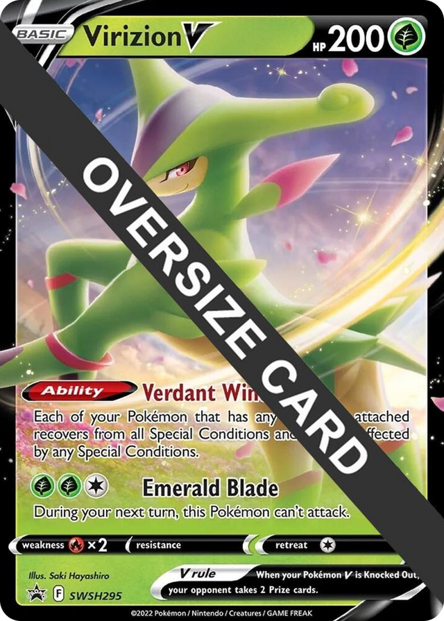 0295 Virizion V - SWSH295 Promo Jumbo Cards