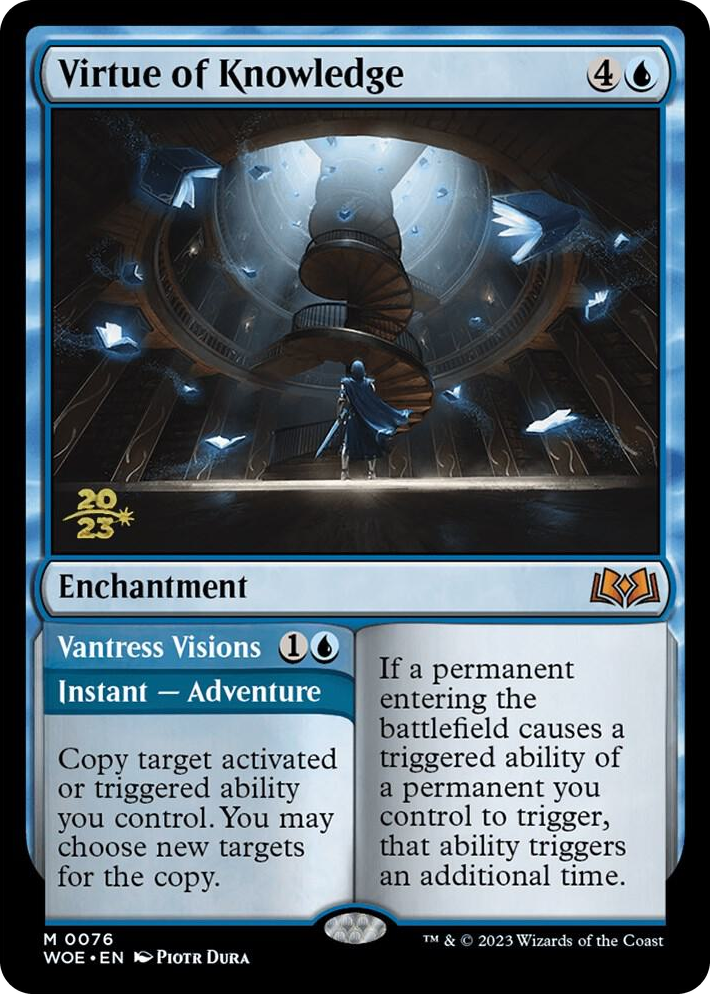 0076 Virtue of Knowledge M Prerelease Cards