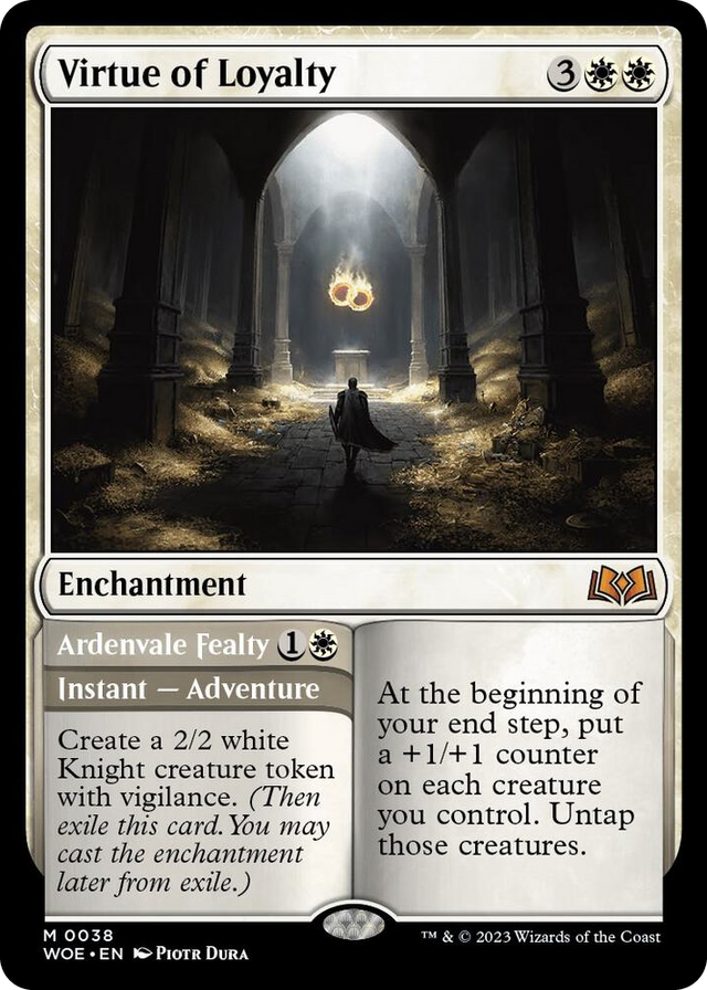 0038 Virtue of Loyalty M Wilds of Eldraine