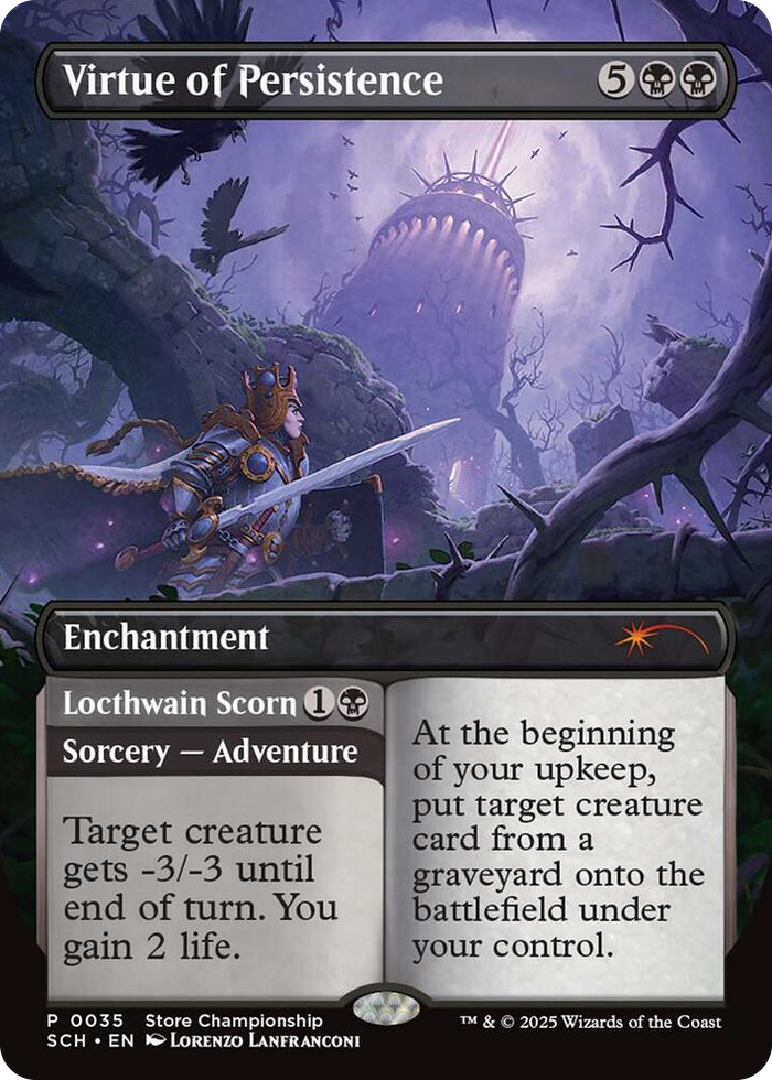 Virtue of Persistence #35 P - Game Day & Store Championship Promos Pokemon card