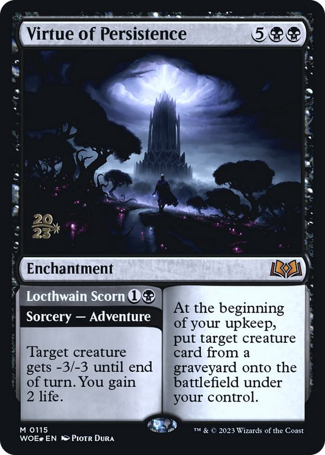 0115 Virtue of Persistence M Prerelease Cards