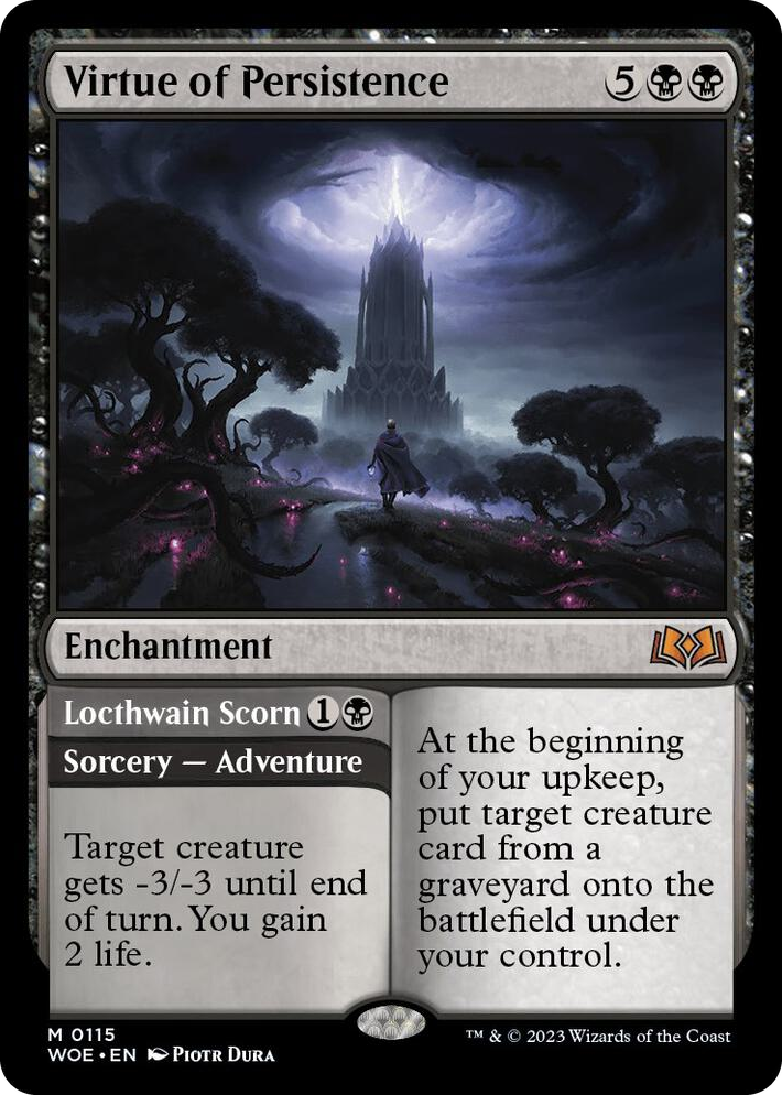 0115 Virtue of Persistence M Wilds of Eldraine