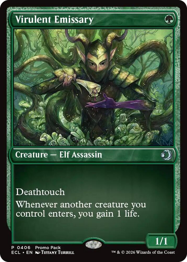 0406 Virulent Emissary P Promo Pack: Lorwyn Eclipsed