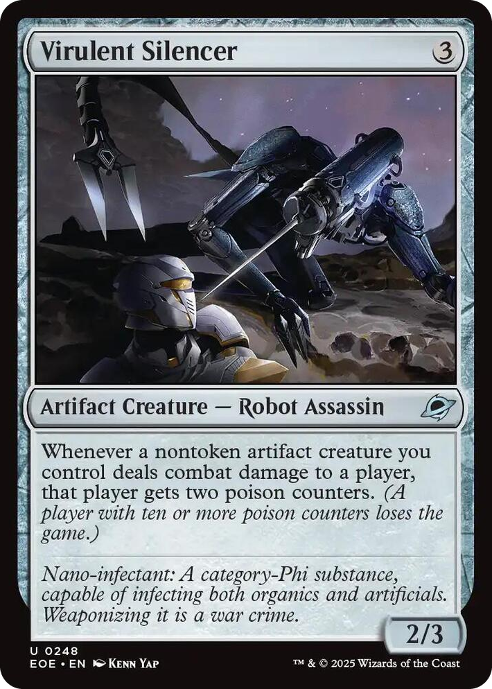 0248 Virulent Silencer U Edge of Eternities