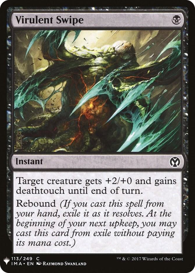 0113 Virulent Swipe C The List Reprints
