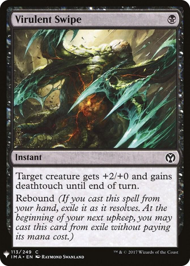 0113 Virulent Swipe C The List Reprints