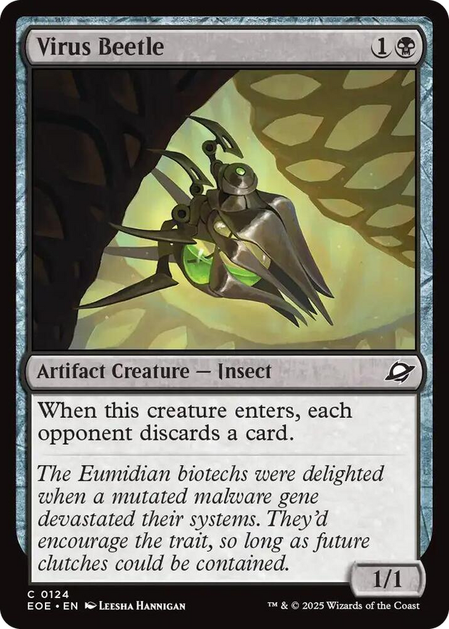 0124 Virus Beetle C Edge of Eternities