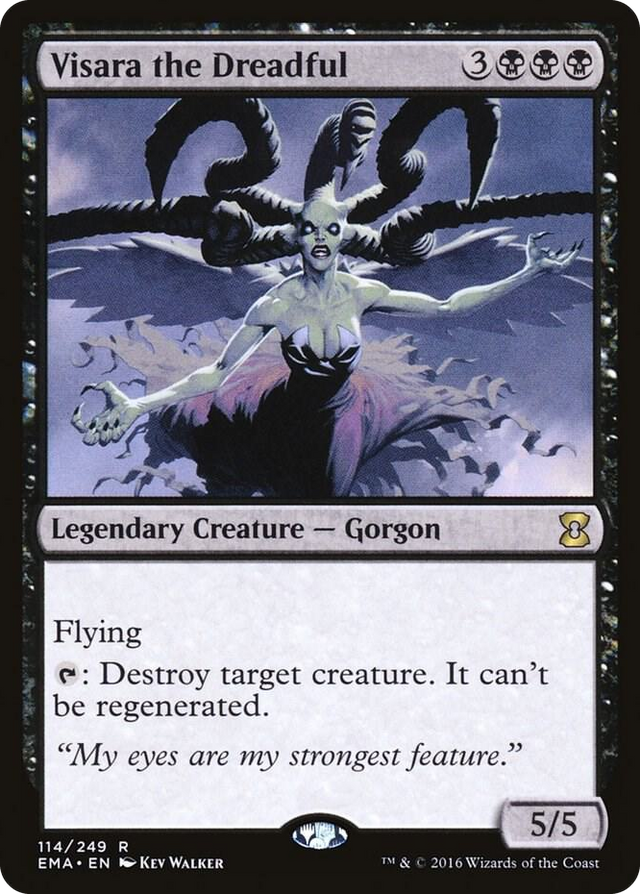 0114 Visara the Dreadful R Eternal Masters