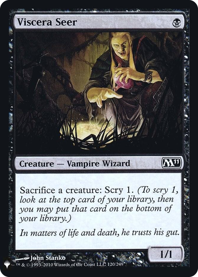 Viscera Seer #120 C - The List Reprints Pokemon card