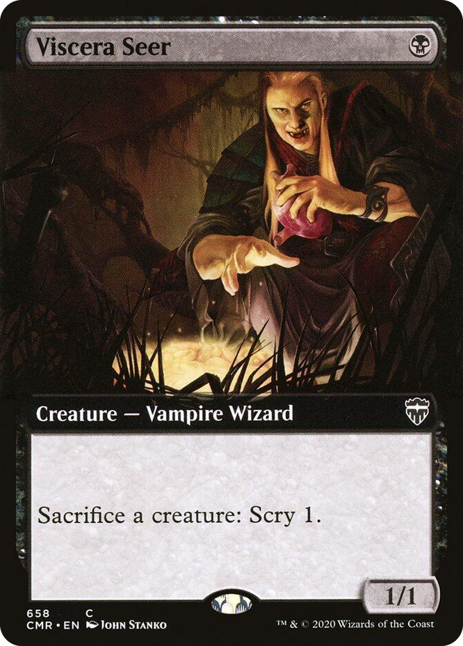 0658 Viscera Seer (Extended Art) C Commander Legends