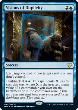 0033 Visions of Duplicity R Commander: Innistrad: Midnight Hunt