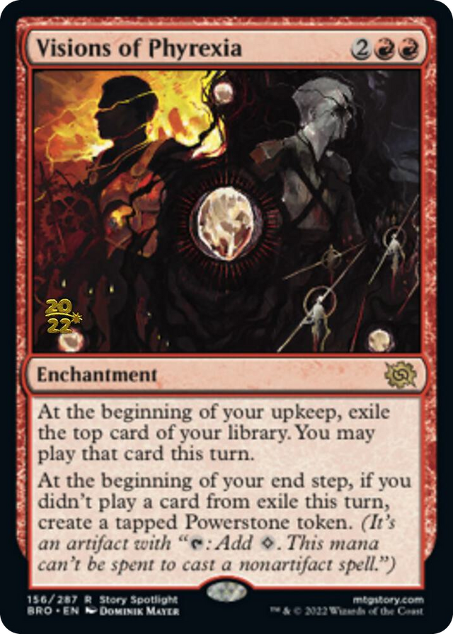 0156 Visions of Phyrexia R Prerelease Cards