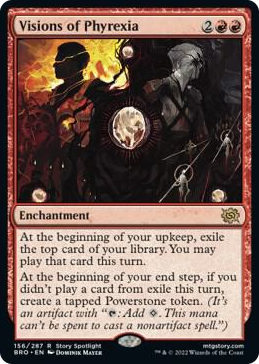 0156 Visions of Phyrexia R The Brothers' War