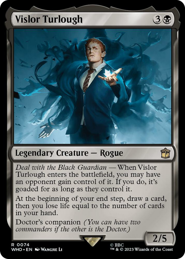 0074 Vislor Turlough R Universes Beyond: Doctor Who