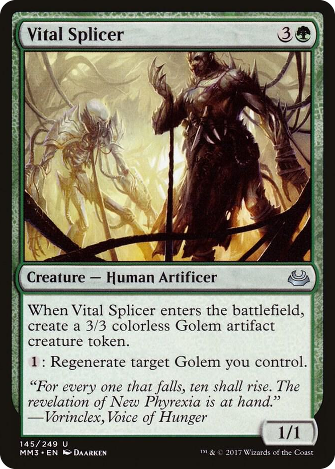 Vital Splicer #145 U - Modern Masters 2017 Pokemon card