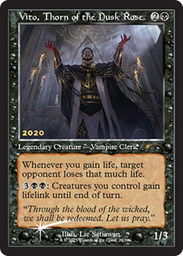 0028 Vito, Thorn of the Dusk Rose P 30th Anniversary Promos