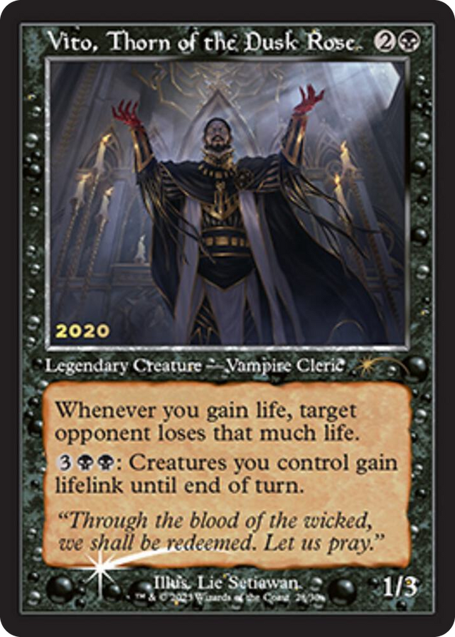 0028 Vito, Thorn of the Dusk Rose P 30th Anniversary Promos