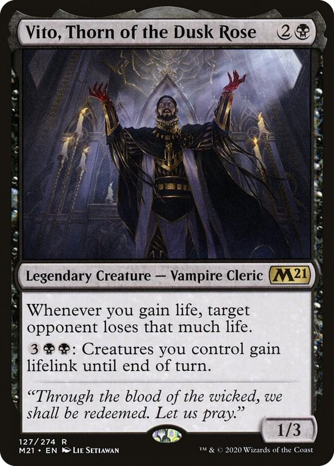 0127 Vito, Thorn of the Dusk Rose R Core Set 2021