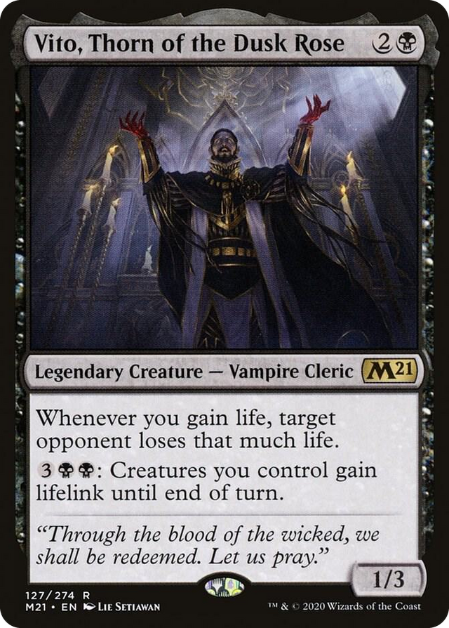0127 Vito, Thorn of the Dusk Rose R Core Set 2021