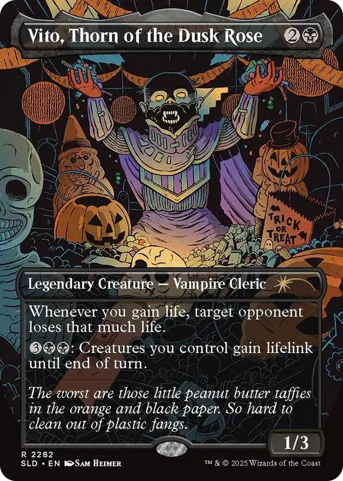 2282 Vito, Thorn of the Dusk Rose R Secret Lair Drop Series