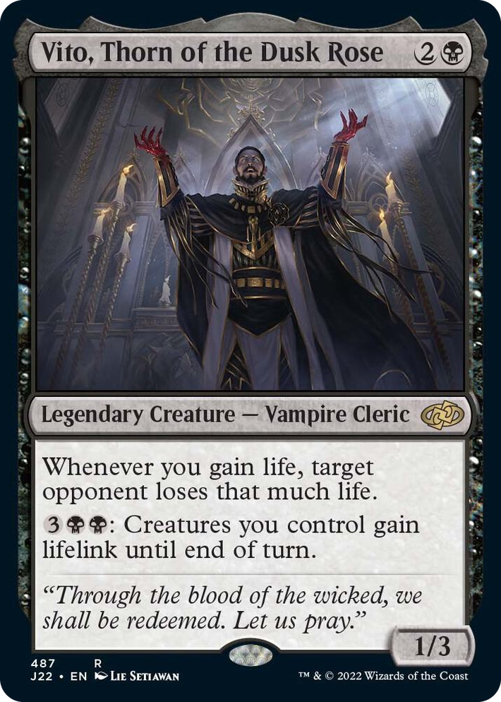 0487 Vito, Thorn of the Dusk Rose R Jumpstart 2022