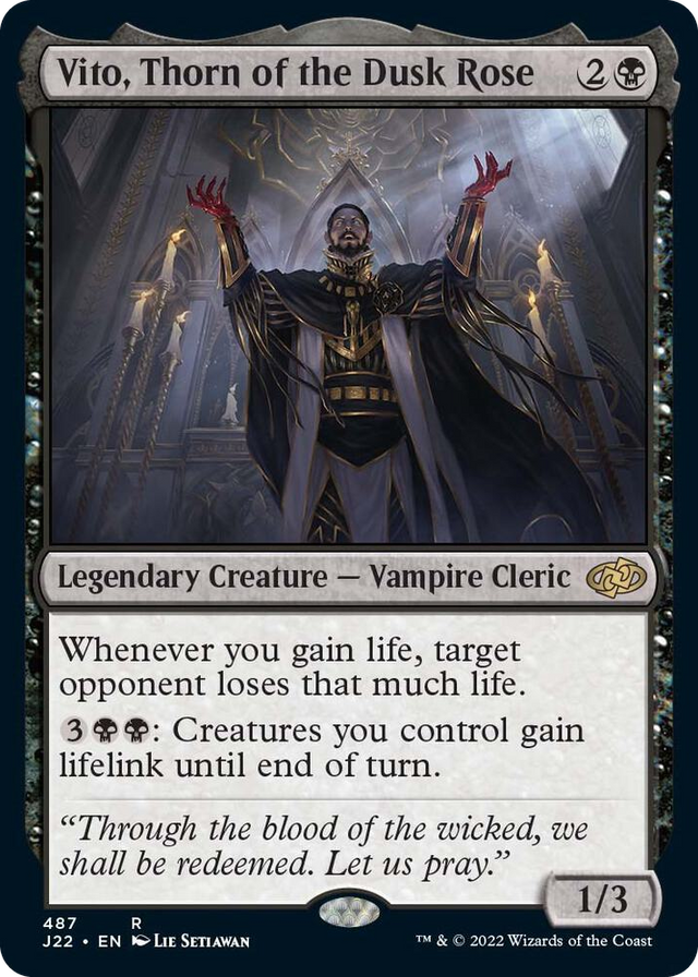 0487 Vito, Thorn of the Dusk Rose R Jumpstart 2022