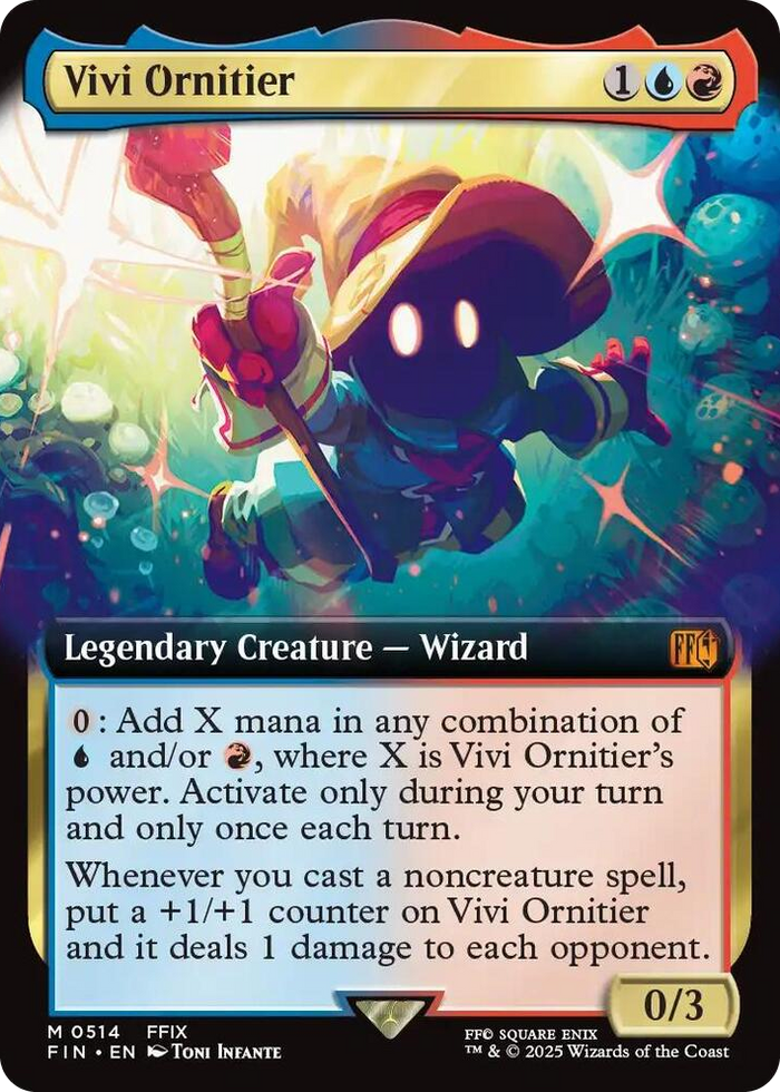 Vivi Ornitier (Extended Art) #514 M - FINAL FANTASY Pokemon card
