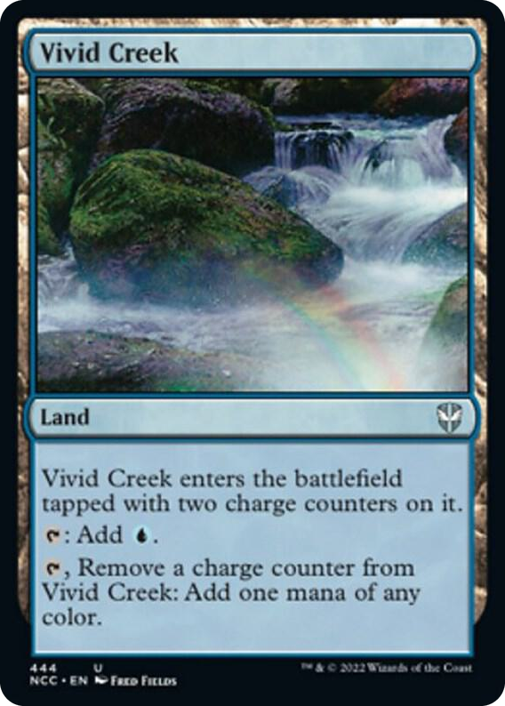 0444 Vivid Creek U Commander: Streets of New Capenna