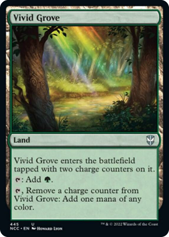 0445 Vivid Grove U Commander: Streets of New Capenna