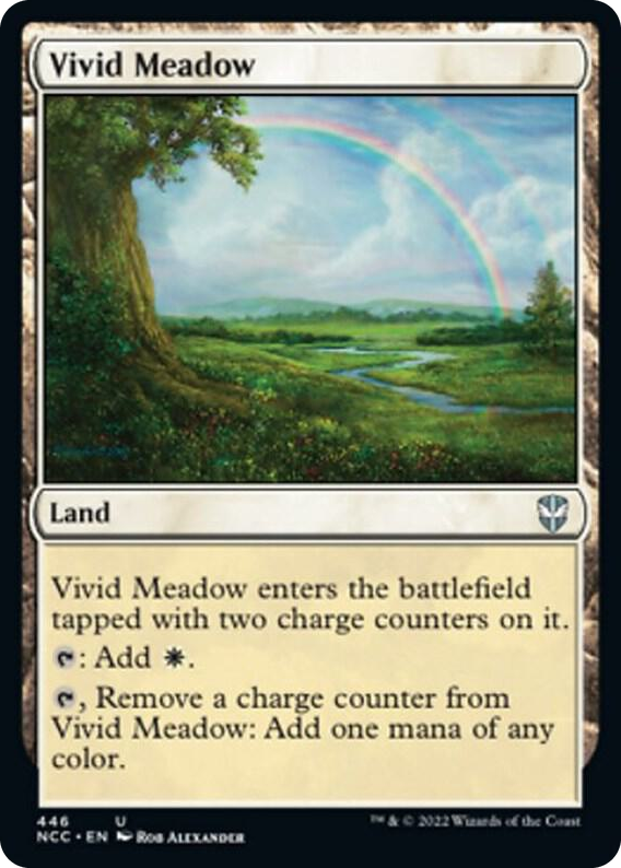 0446 Vivid Meadow U Commander: Streets of New Capenna