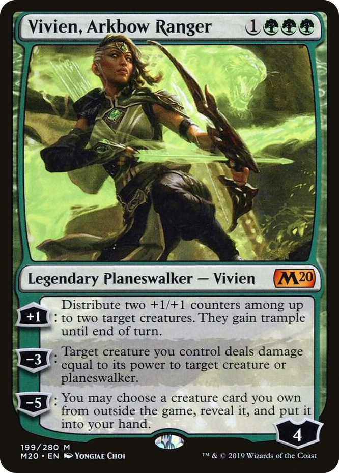 0199 Vivien, Arkbow Ranger M Core Set 2020