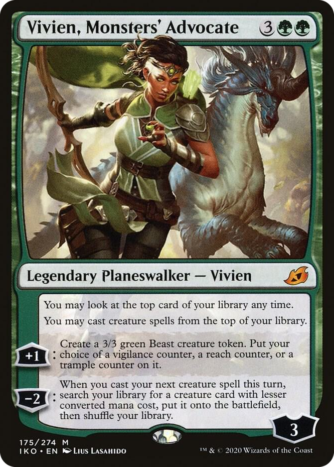 0175 Vivien, Monsters' Advocate M Lair of Behemoths