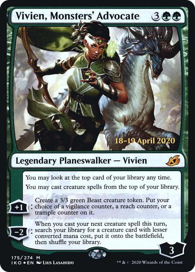0175 Vivien, Monsters' Advocate M Prerelease Cards