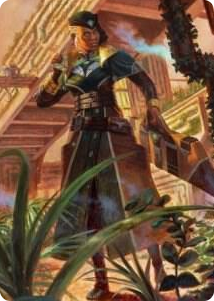 0022 Vivien on the Hunt Art Card S Art Series: Streets of New Capenna