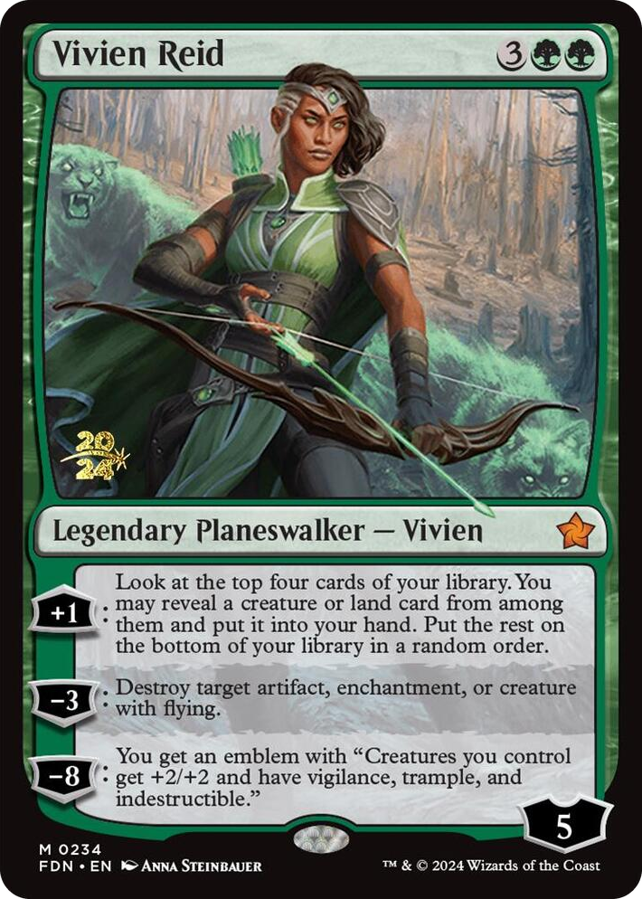 0234 Vivien Reid (FDN) M Prerelease Cards