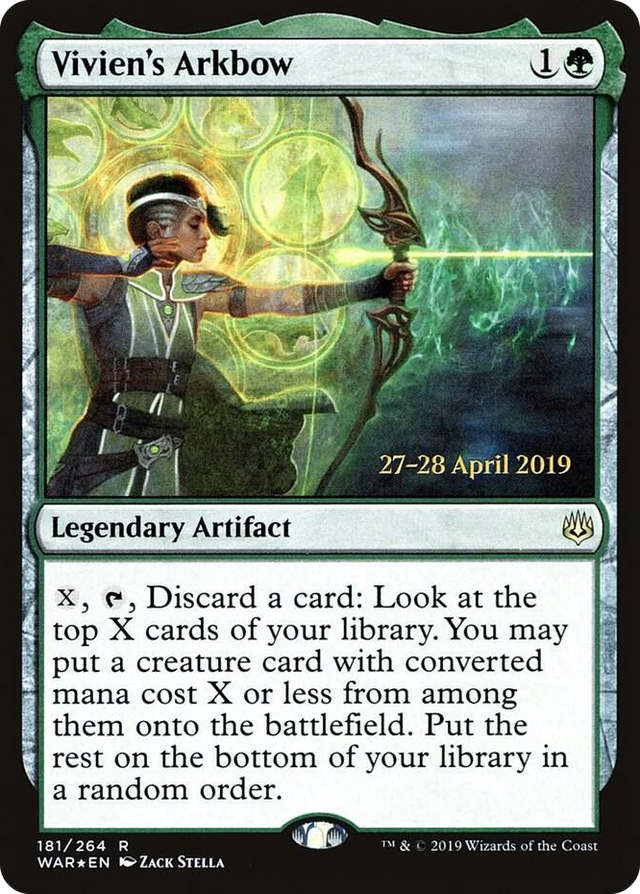 0181 Vivien's Arkbow R Prerelease Cards