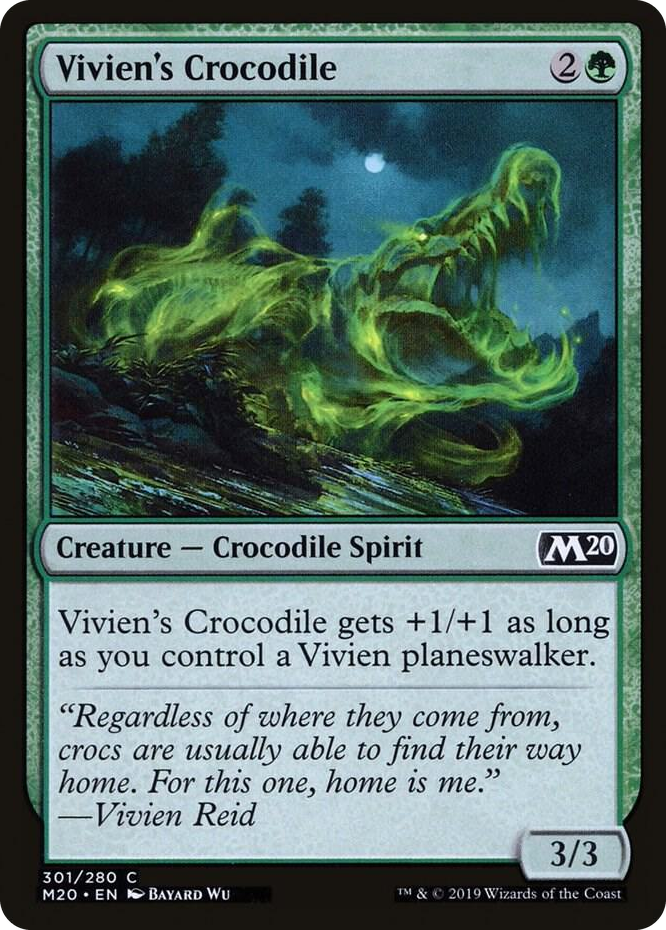 0301 Vivien's Crocodile C Core Set 2020