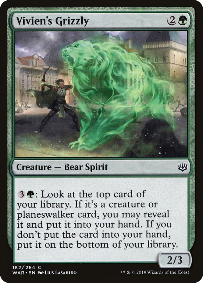 0182 Vivien's Grizzly C War of the Spark