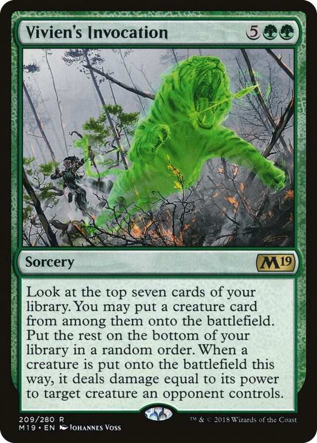 0209 Vivien's Invocation R Core Set 2019