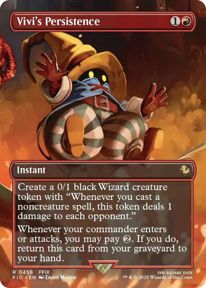 0458 Vivi's Persistence (Borderless) R Commander: FINAL FANTASY