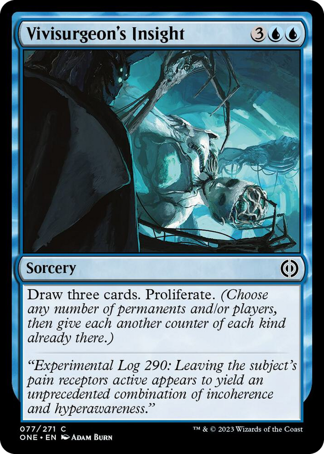 0077 Vivisurgeon's Insight C Phyrexia: All Will Be One