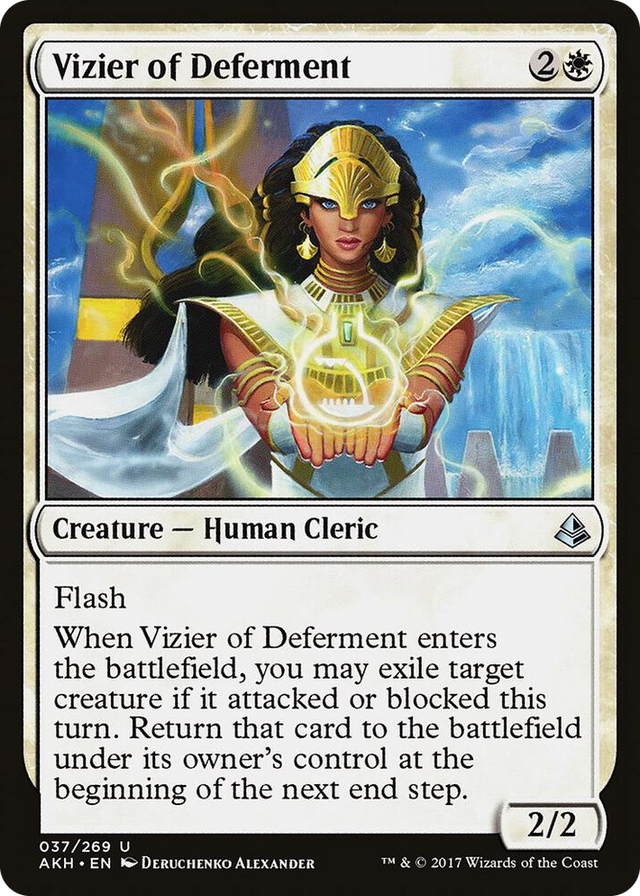0037 Vizier of Deferment U Amonkhet