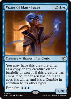 0084 Vizier of Many Faces R Commander: Aetherdrift